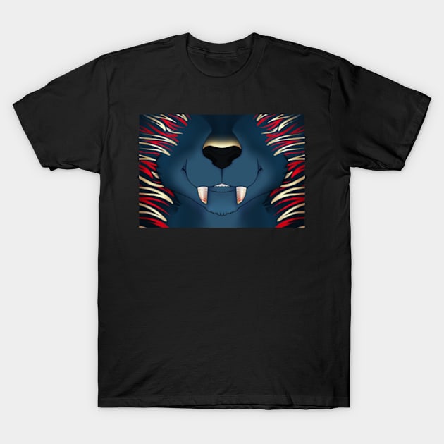 Fantasy Saber Mask Dark T-Shirt by KeishaMaKainn